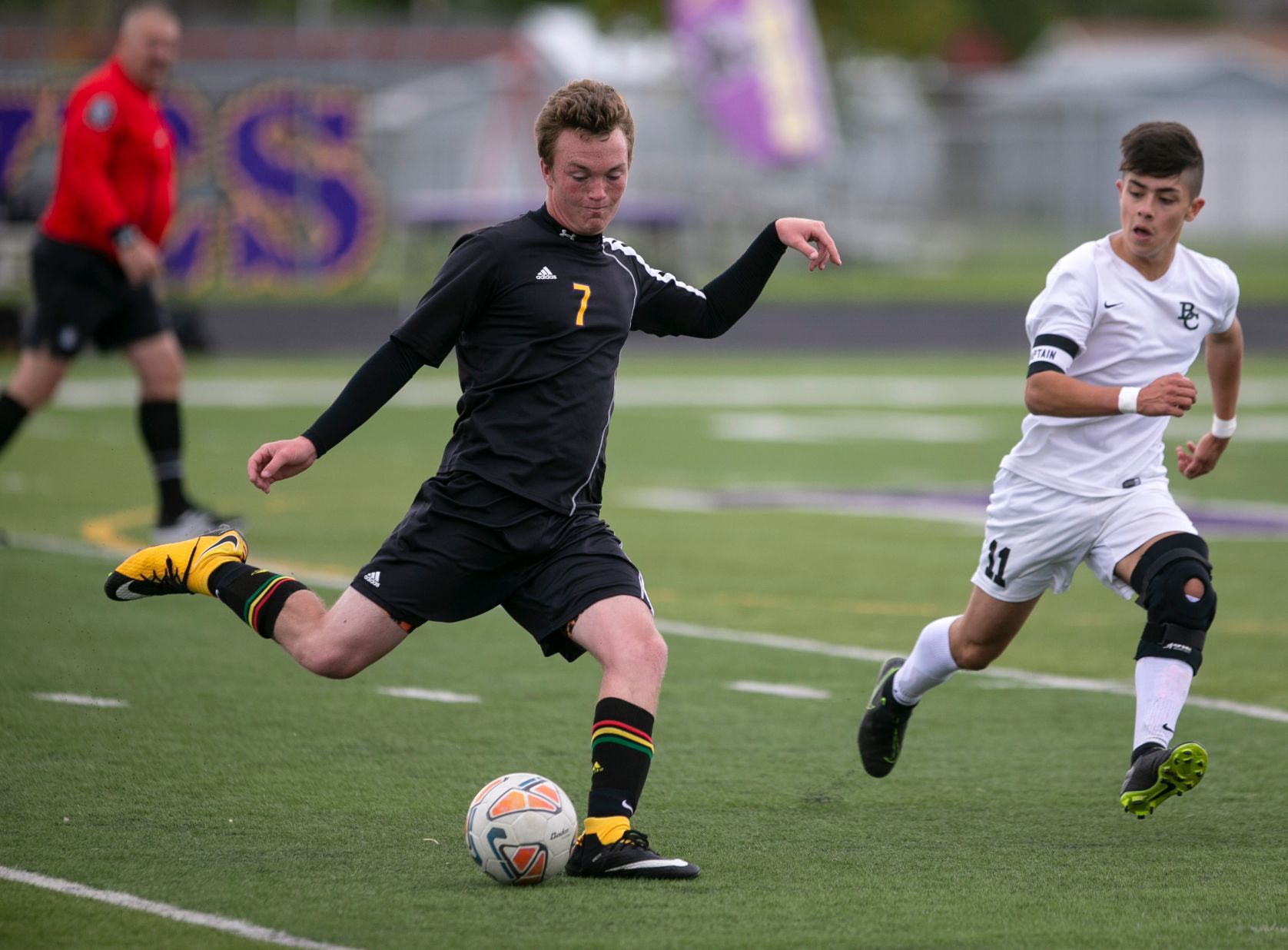Laurel boys soccer hosts Billings Central